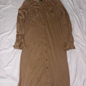 Ralph Lauren Sport Dress Size Small Brown